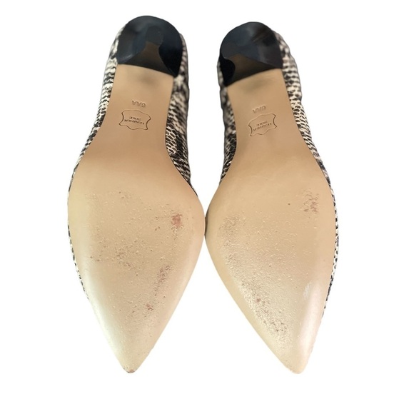 TALBOTS | Genuine Leather Snakeskin Heels | Size 6AA - Picture 14 of 14